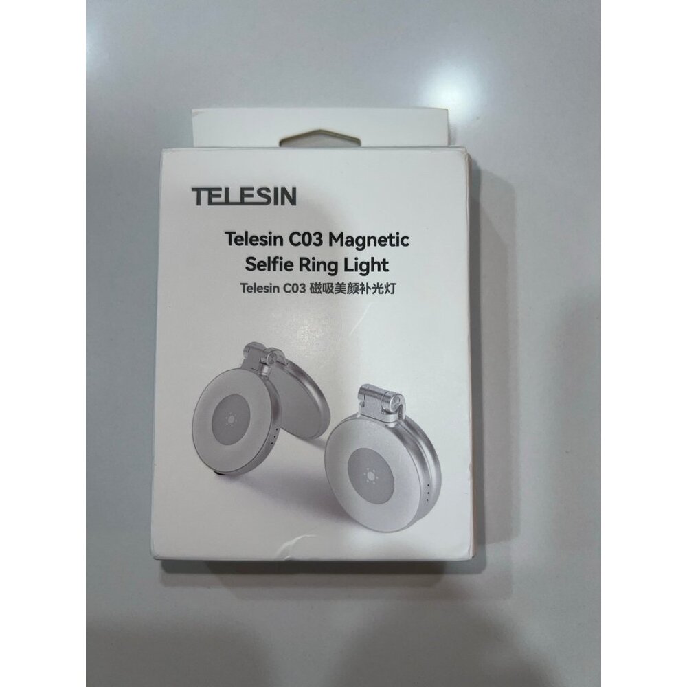Telesin C03 Magnetic Selfie Ring Light